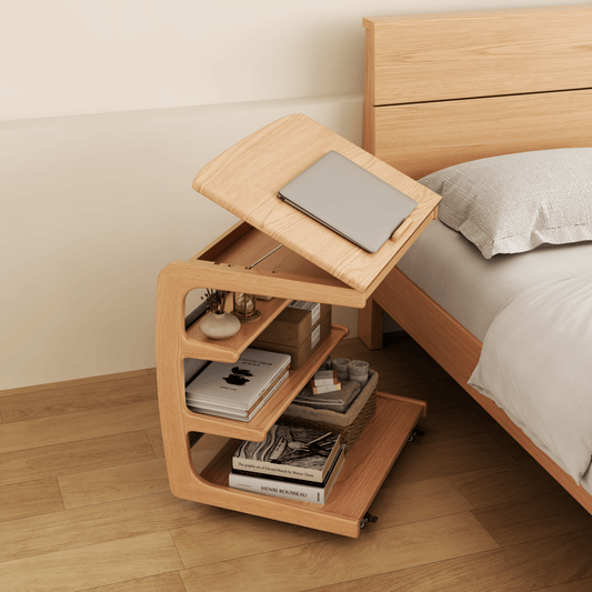 C Shaped Table for Couch - Kaslandi Furniture