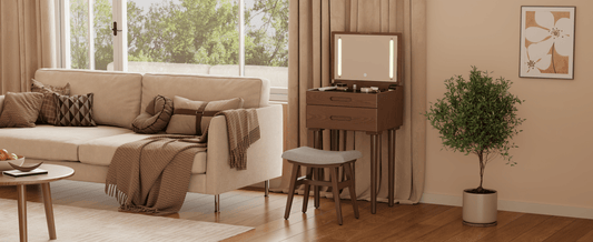 Vanity Bedroom Aesthetic: 14 Solid Wood Vanity Ideas (2026) - iKaslandi
