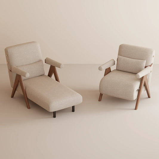 3 - in - 1 Convertible Sleeper Chair, Sofa, Recliner & Bed - Kaslandi Furniture