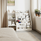 Solid Wood Kids Bookshelf – Face - Out Display & Anti - Tip Anchor - iKaslandi