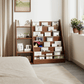 Solid Wood Kids Bookshelf – Face - Out Display & Anti - Tip Anchor - iKaslandi