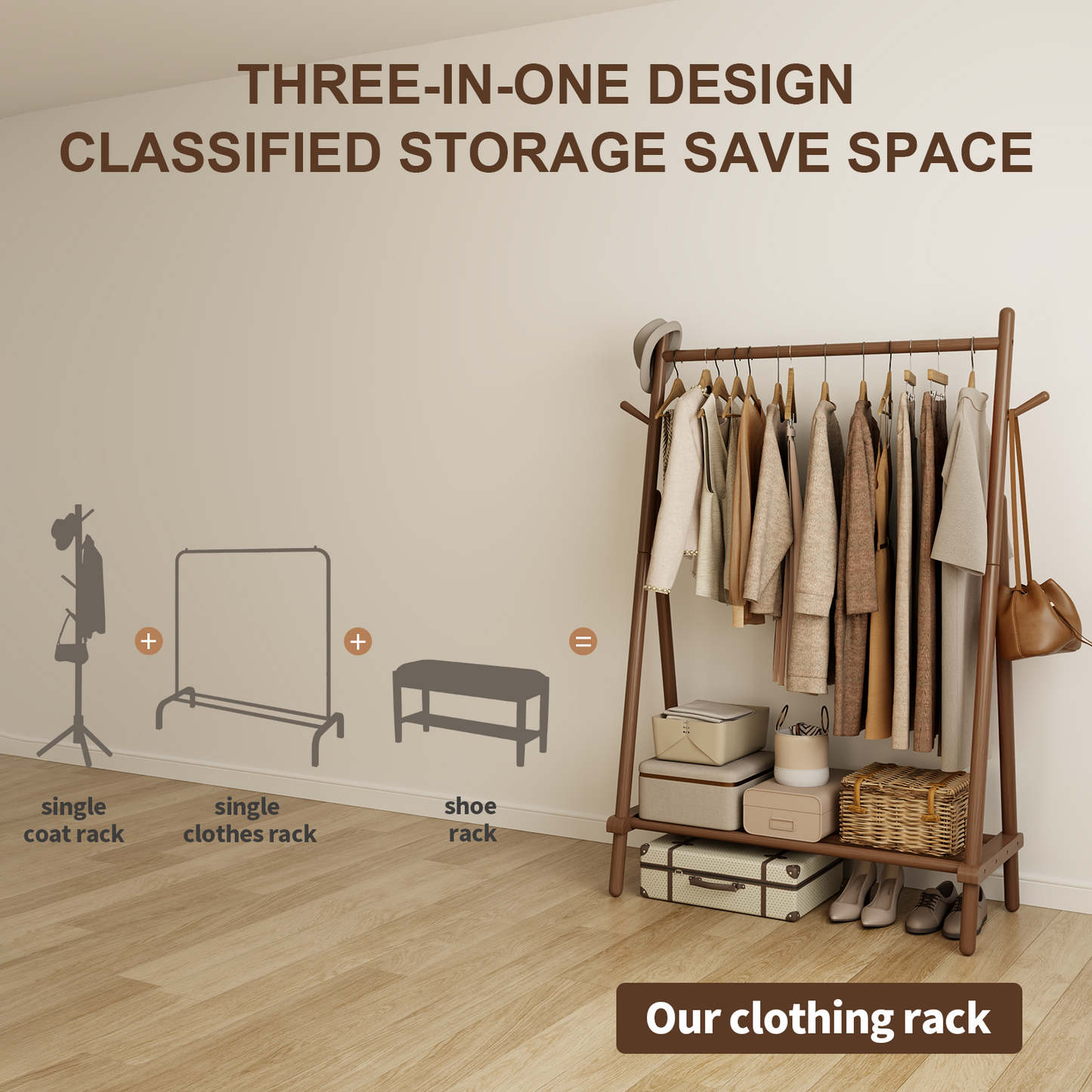 Clothing Rack for Hanging Clothes