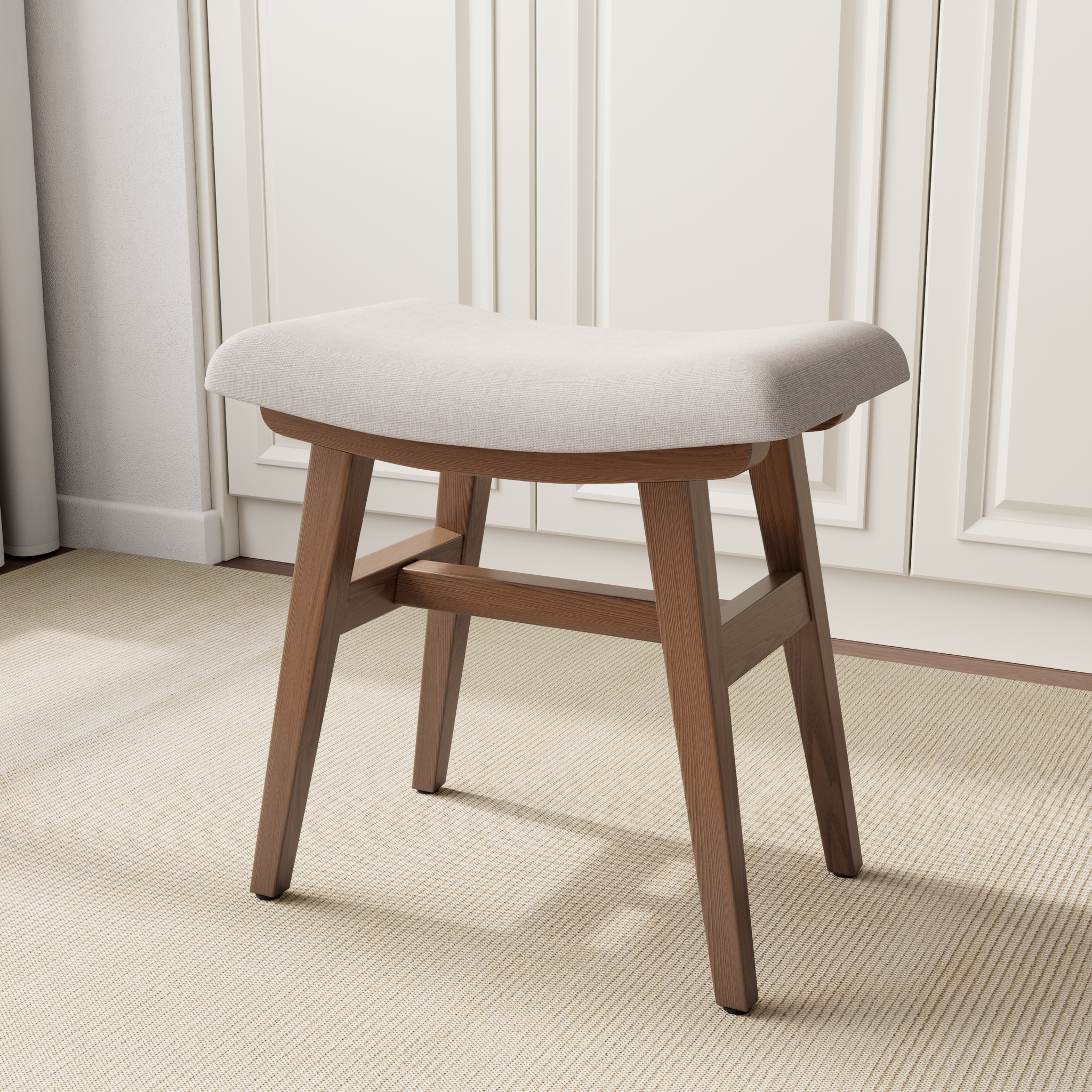 Vanity Desk with Mirror & Lights