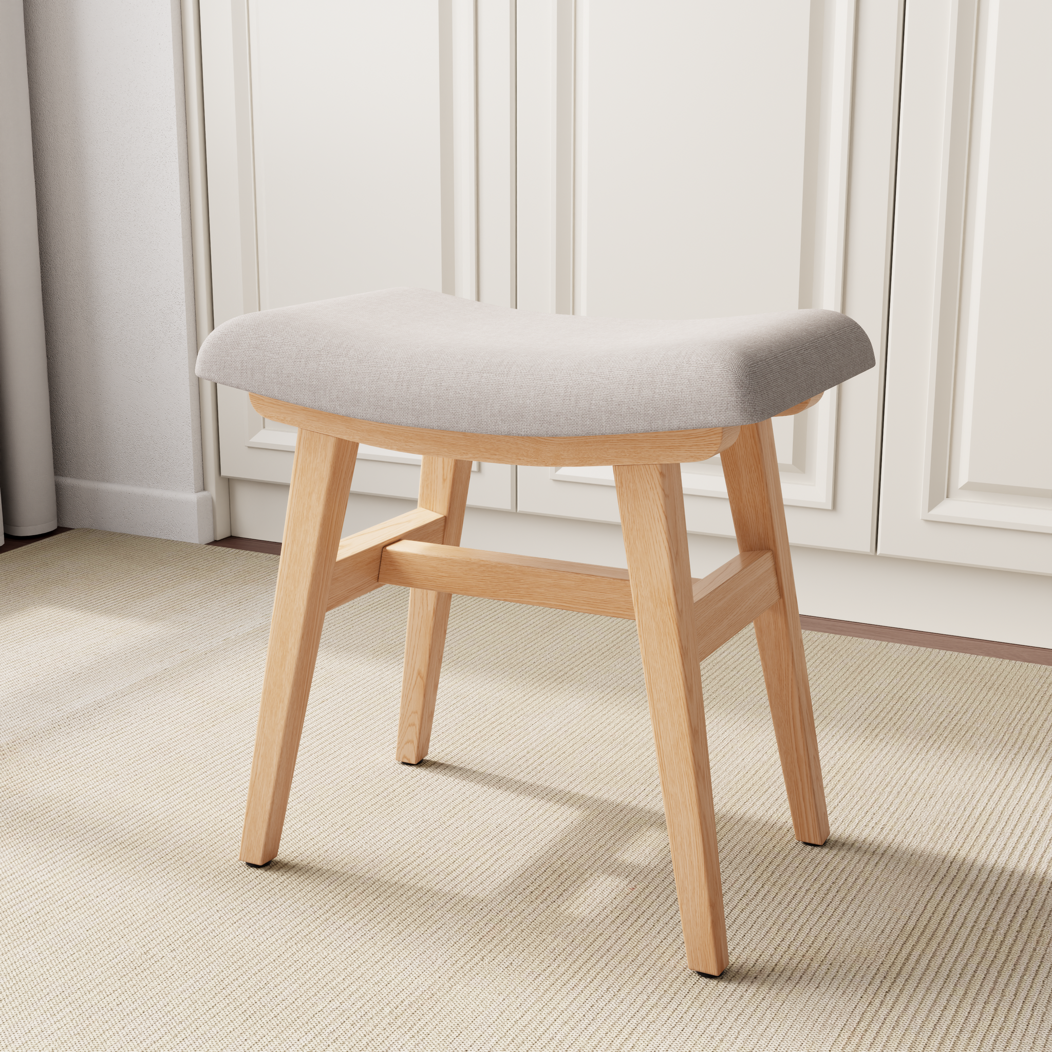 Vanity Desk with Mirror & Lights