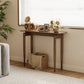 Solid Wood Narrow Console Table for Entryway & Living Room - Kaslandi Furniture