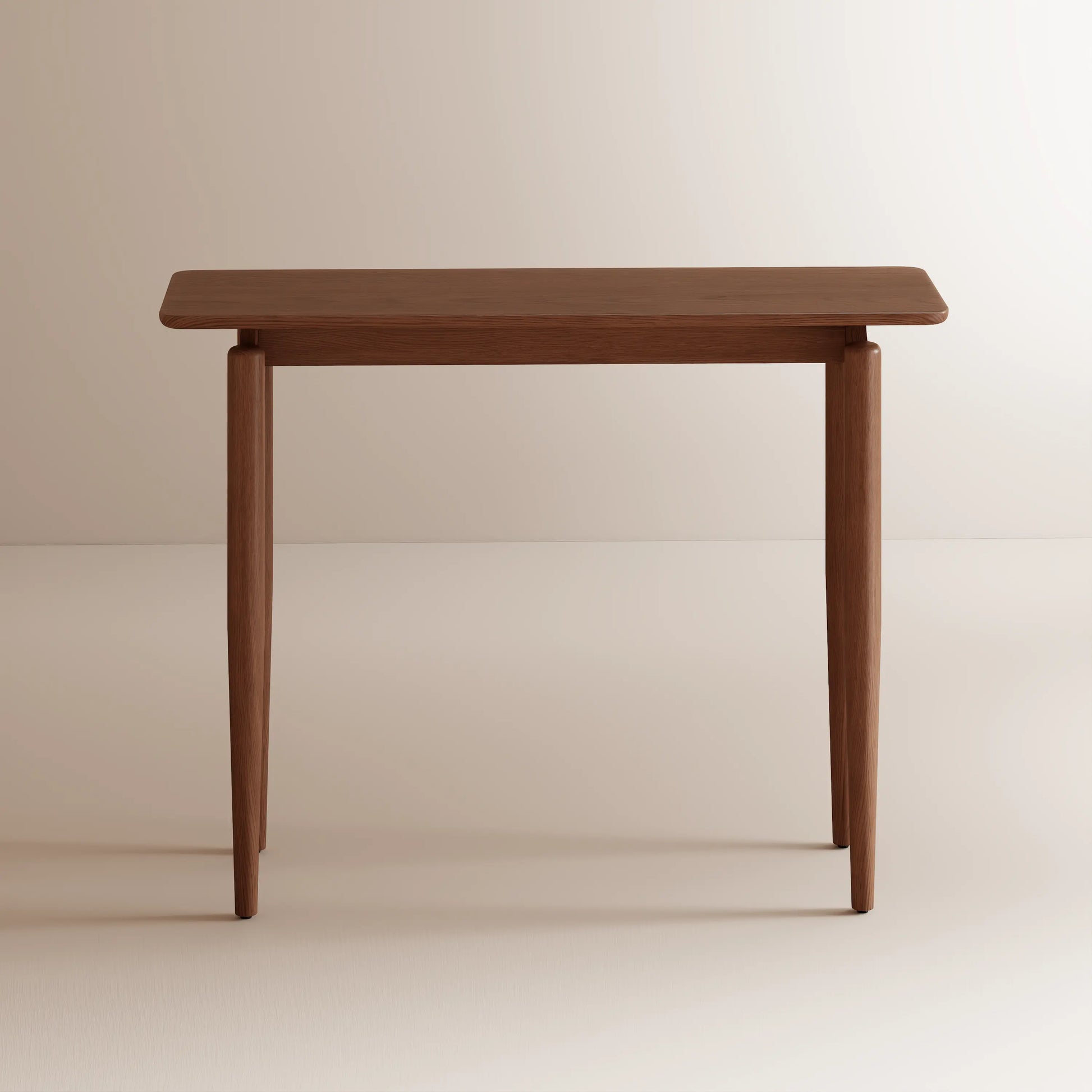 Solid Wood Narrow Console Table for Entryway & Living Room - iKaslandi
