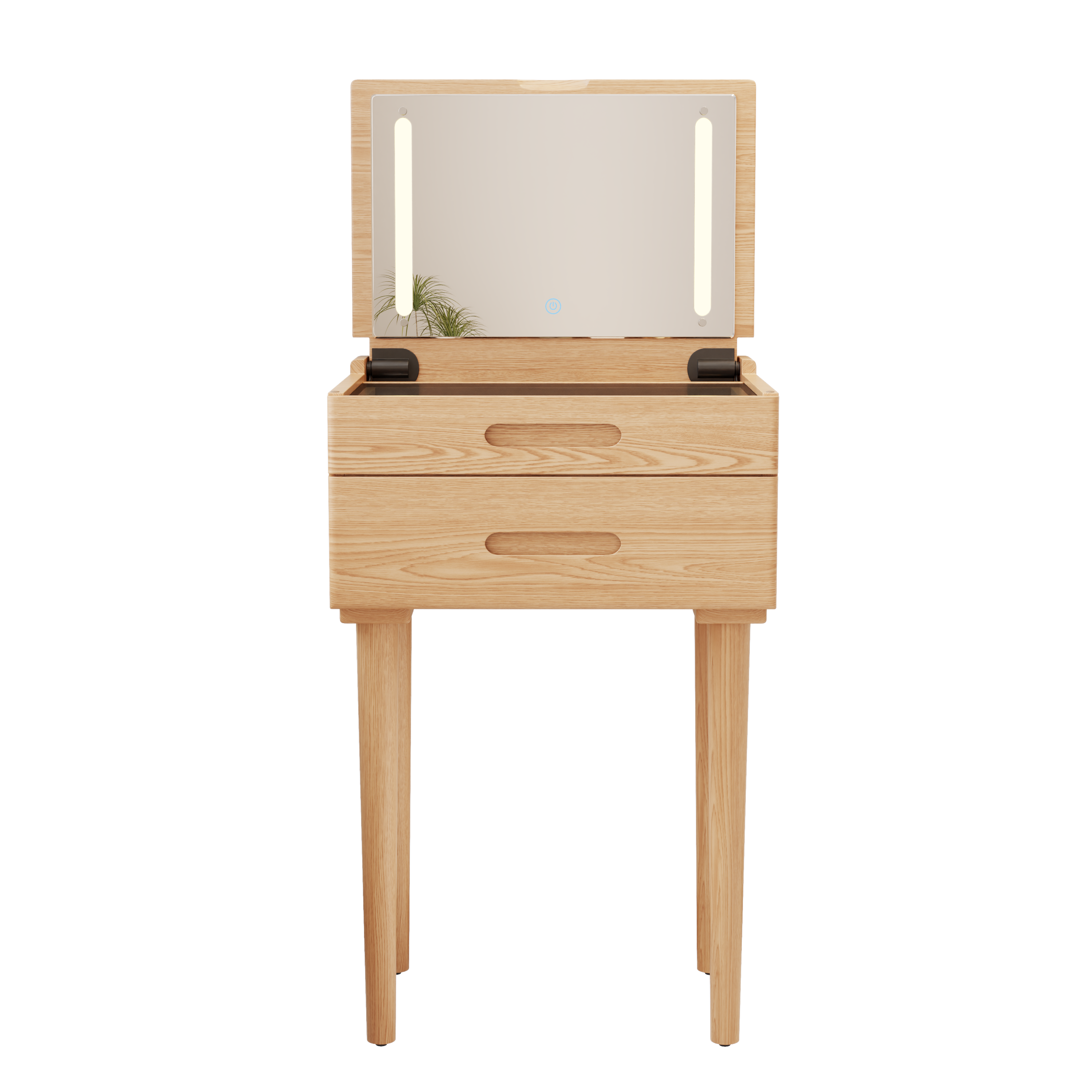 Vanity Desk with Mirror & Lights