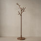 Solid Wood Freestanding Coat Rack with 12 Hooks - Kaslandi Furniture