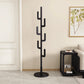 Solid Wood Cactus Coat Rack Stand – Modern Freestanding Coat Tree - Kaslandi Furniture
