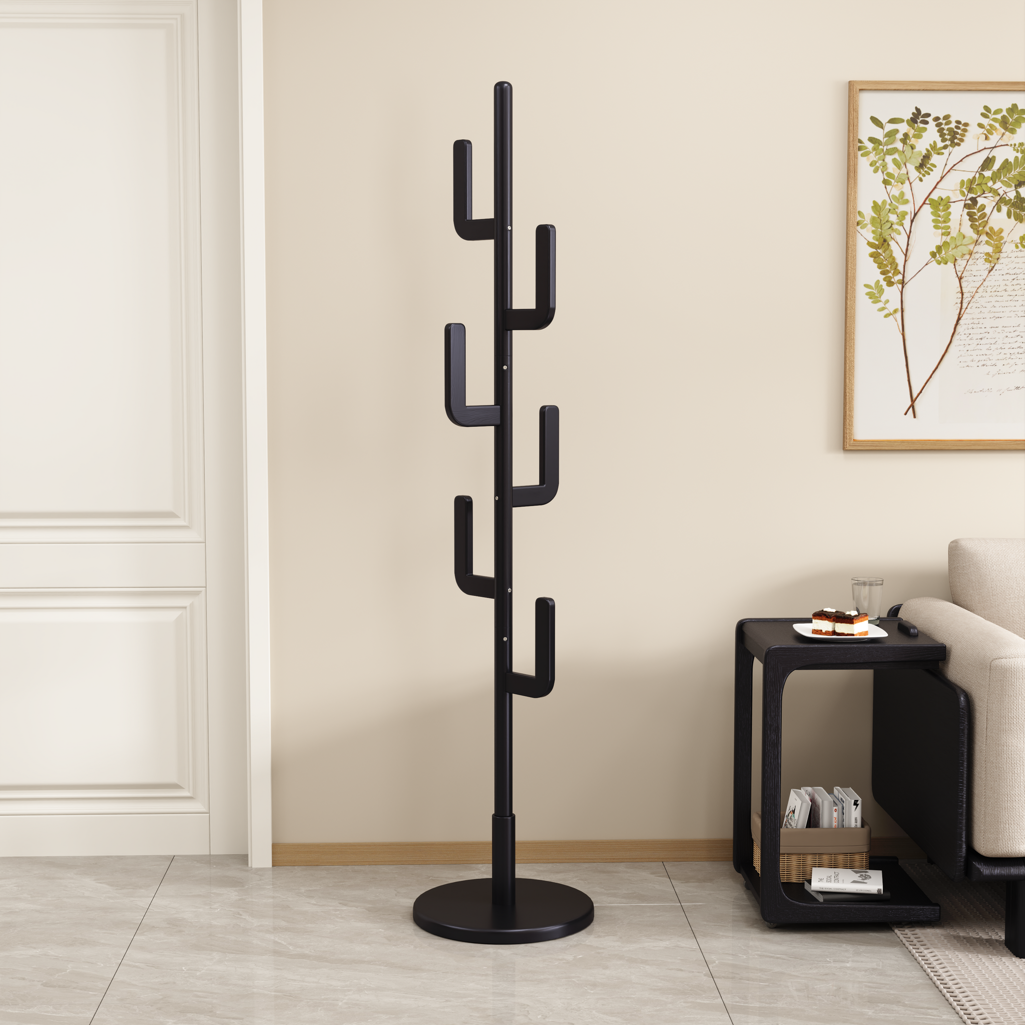 Cactus Coat Rack Stand