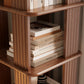 Movable & 360° Rotating Square Bookshelf Tower - iKaslandi