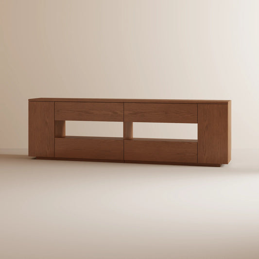 TV Stand for 45–70 Inch TVs – Media Console with Storage - iKaslandi