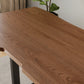 Electric Standing Desk with Solid Rubberwood Top - iKaslandi