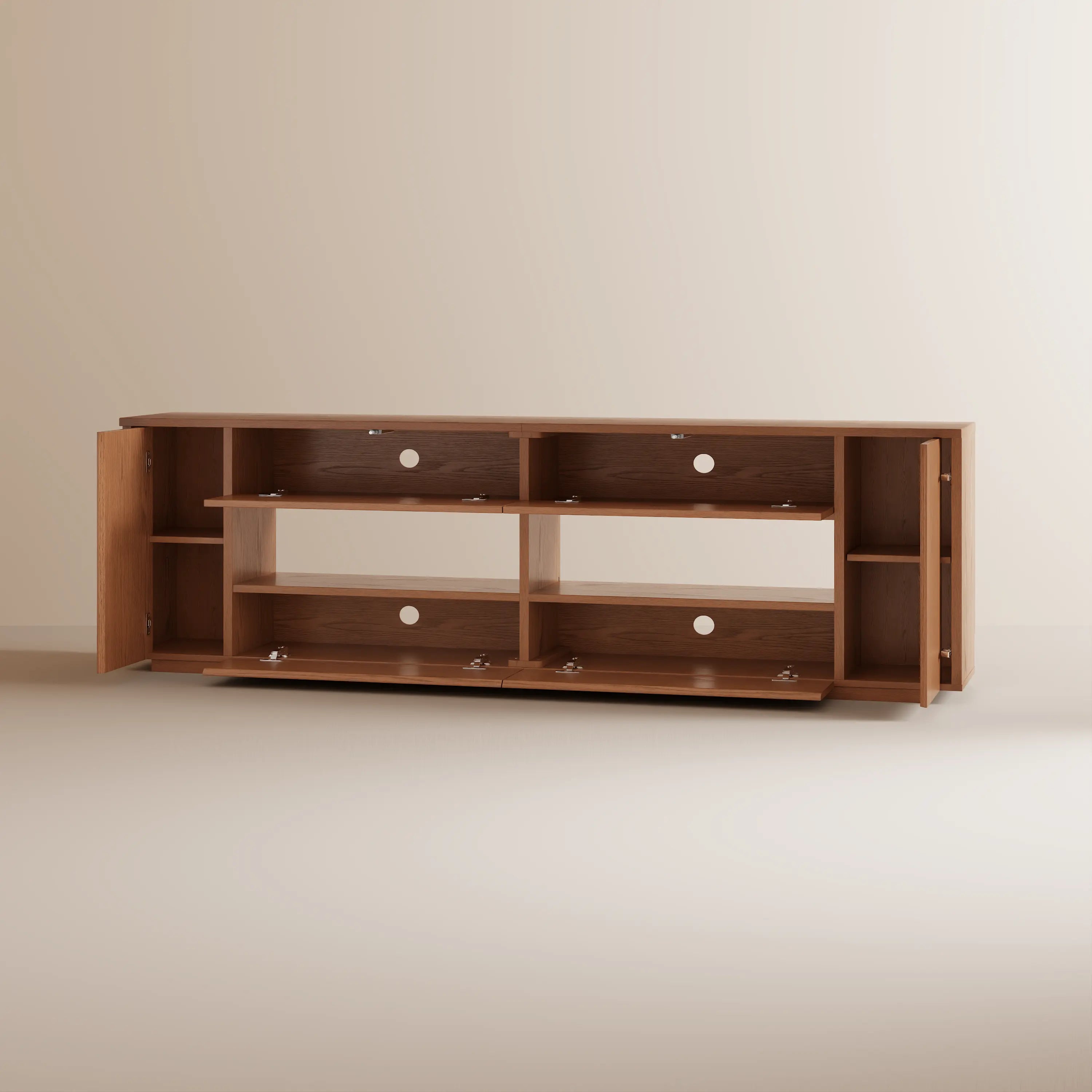TV Stand for 45–70 Inch TVs – Media Console with Storage