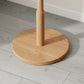 Solid Wood Cactus Coat Rack Stand – Modern Freestanding Coat Tree - iKaslandi