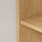 Walnut Console Table with Side Storage Shelves - iKaslandi