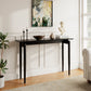 Solid Wood Narrow Console Table for Entryway & Living Room - iKaslandi