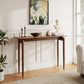Solid Wood Narrow Console Table for Entryway & Living Room - iKaslandi