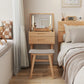 Vanity Desk with Mirror & Lights - Kaslandi Furniture