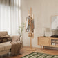 Solid Wood Cactus Coat Rack Stand – Modern Freestanding Coat Tree - Kaslandi Furniture