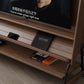 Rolling TV Stand for 40 - 65 Inch TV with Wheels | Wooden Mobile TV Cart - Kaslandi Furniture