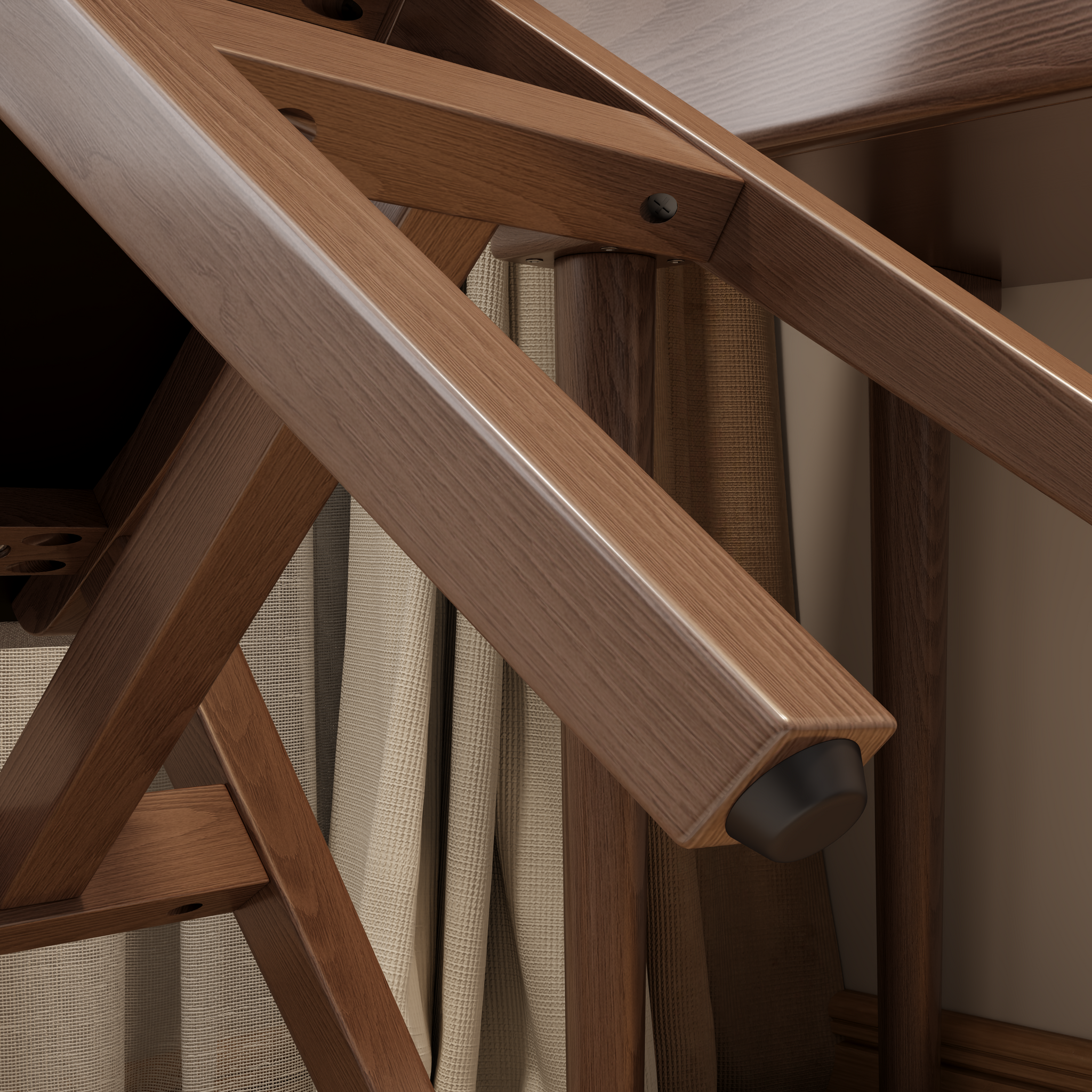 Vanity Stool with Soft Saddle Cushion