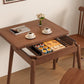 Expandable Solid Wood Dining Table for - iKaslandi