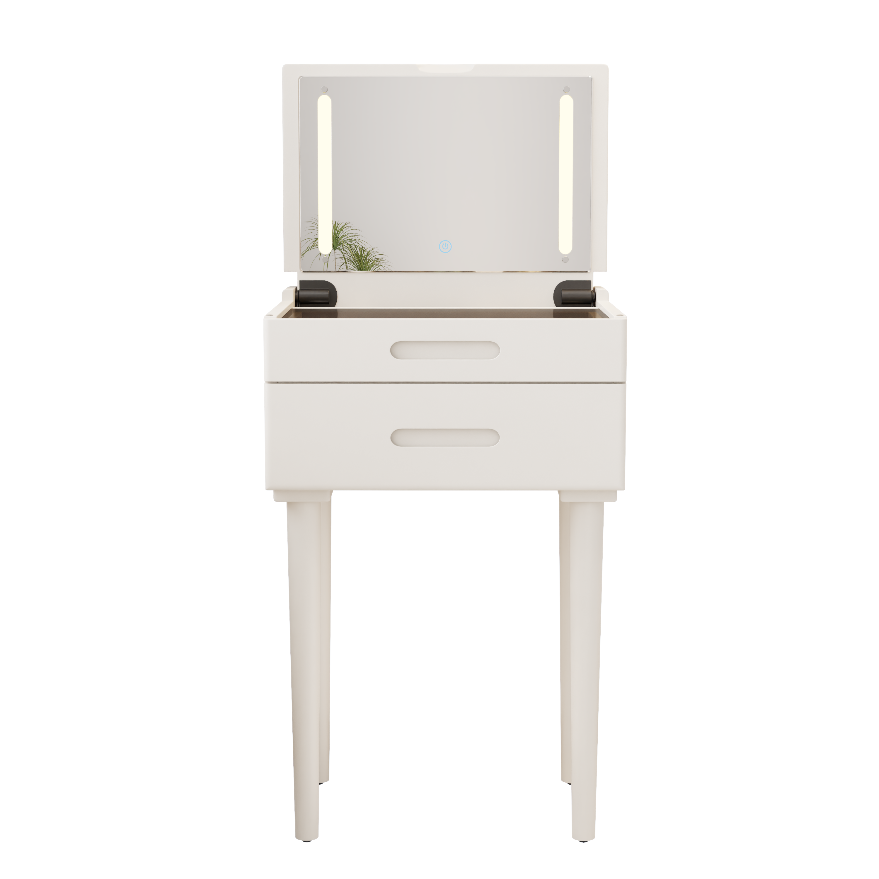 Vanity Desk with Mirror & Lights