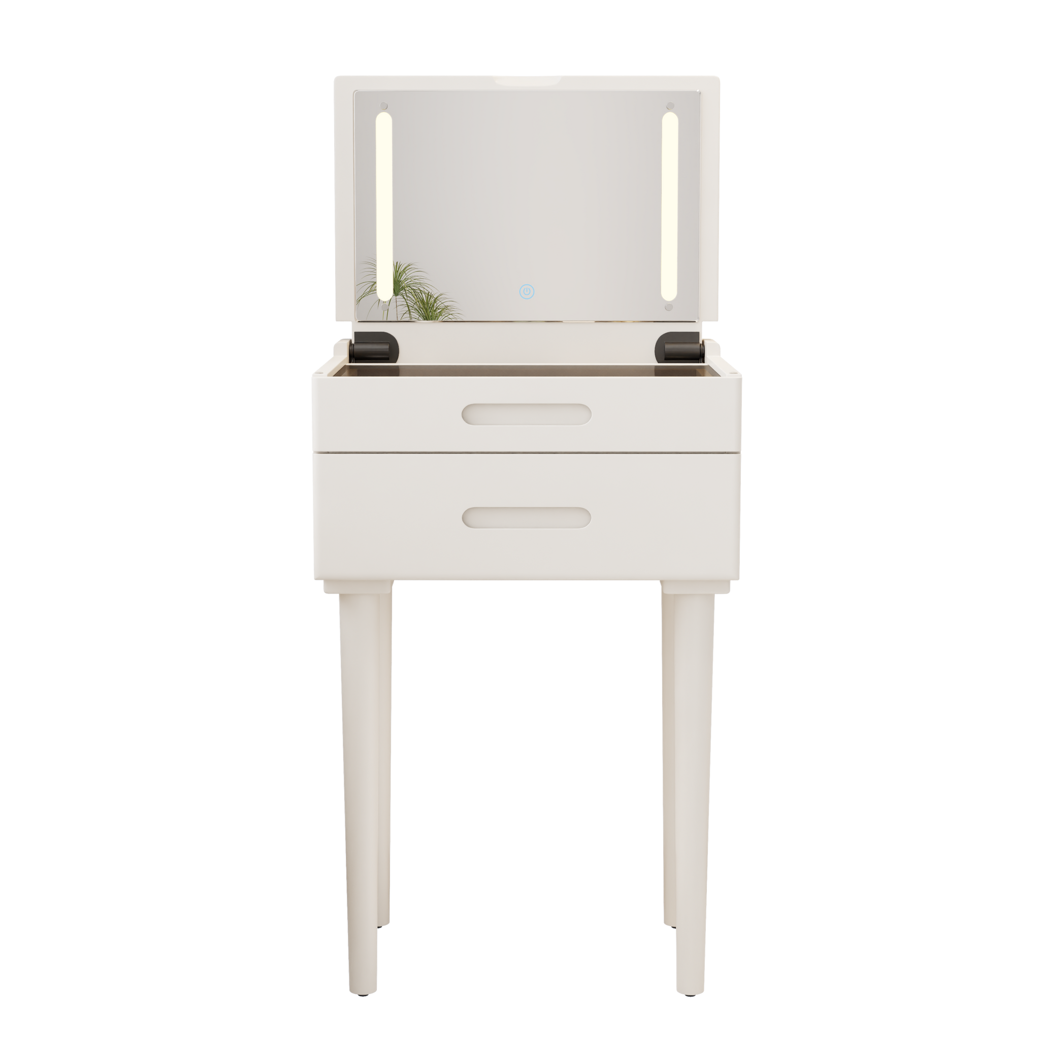 Vanity Desk with Mirror & Lights
