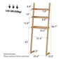 Over - the - Toilet Ladder Shelf - 3 - Tier Solid Wood Bathroom Storage - iKaslandi