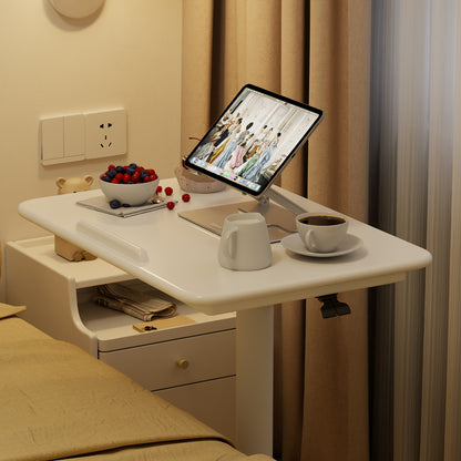 Rolling Standing Desk with Adjustable Height