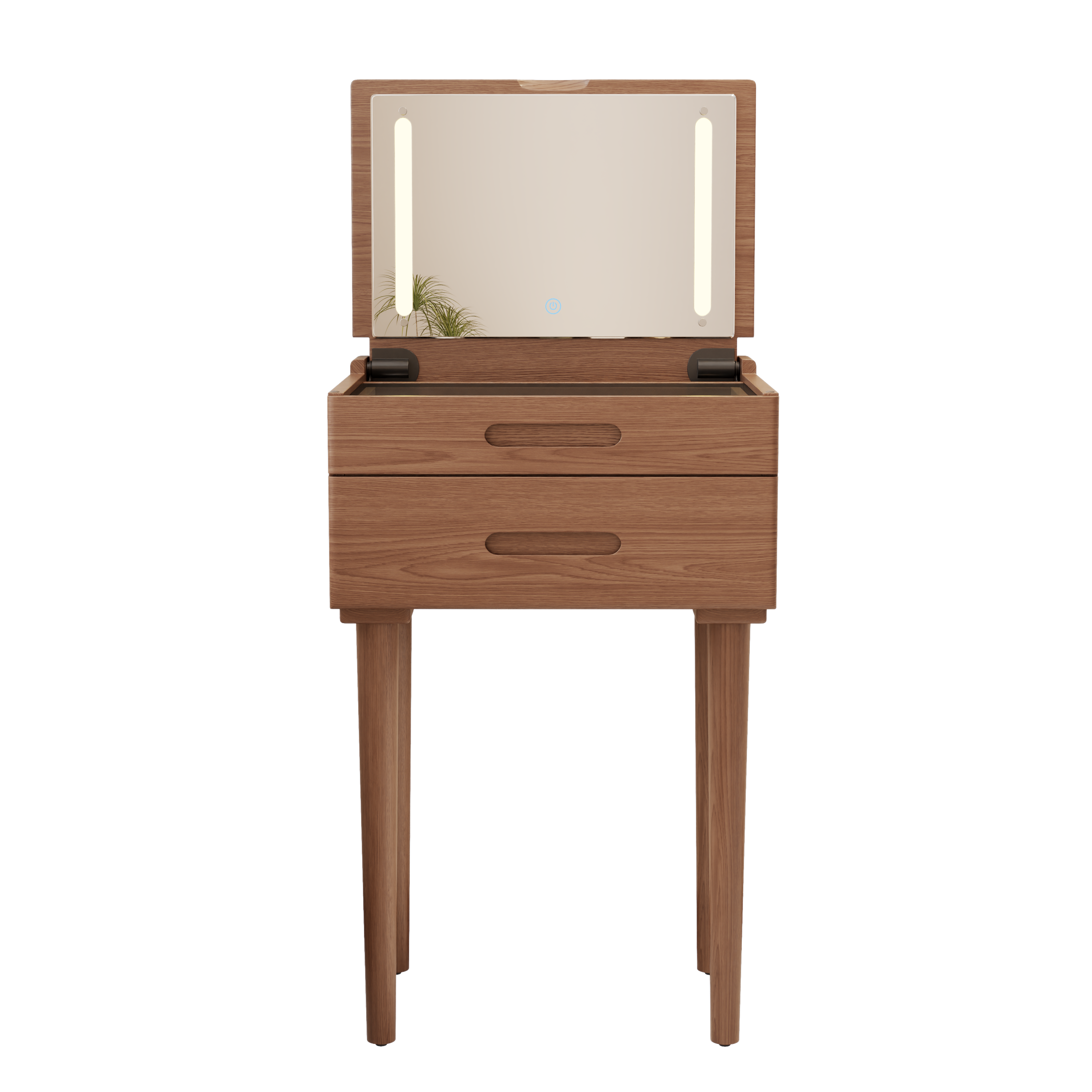 Vanity Desk with Mirror & Lights