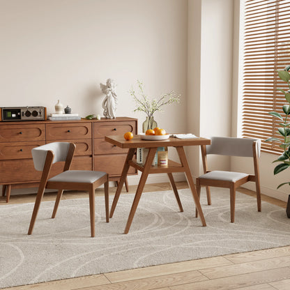 3 - Piece Bistro Dining Set with Table and Chairs - Kaslandi Furniture