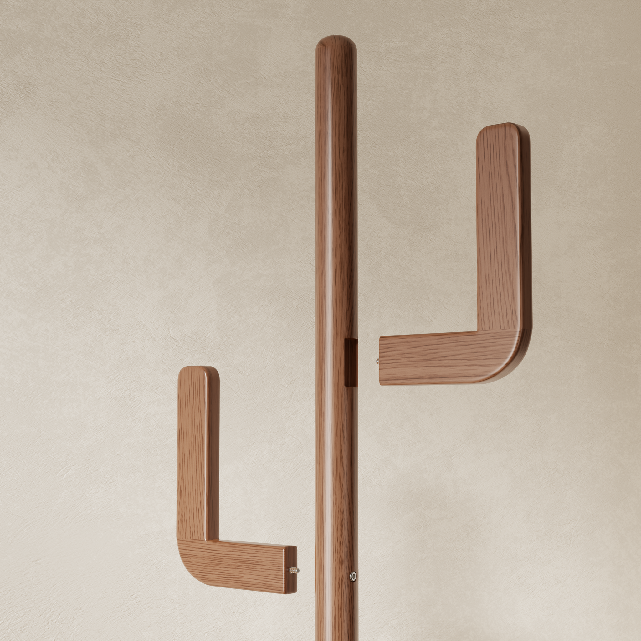 Cactus Coat Rack Stand
