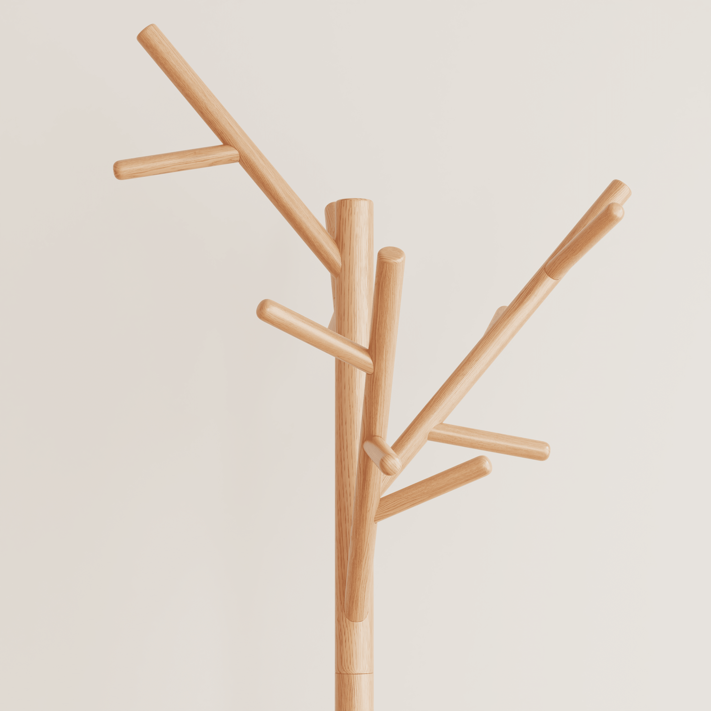 12 Hooks Coat Rack - Kaslandi Furniture