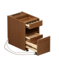 Smart Nightstand with Hidden Secret Drawer, Jewelry Storage & USB Charging - iKaslandi