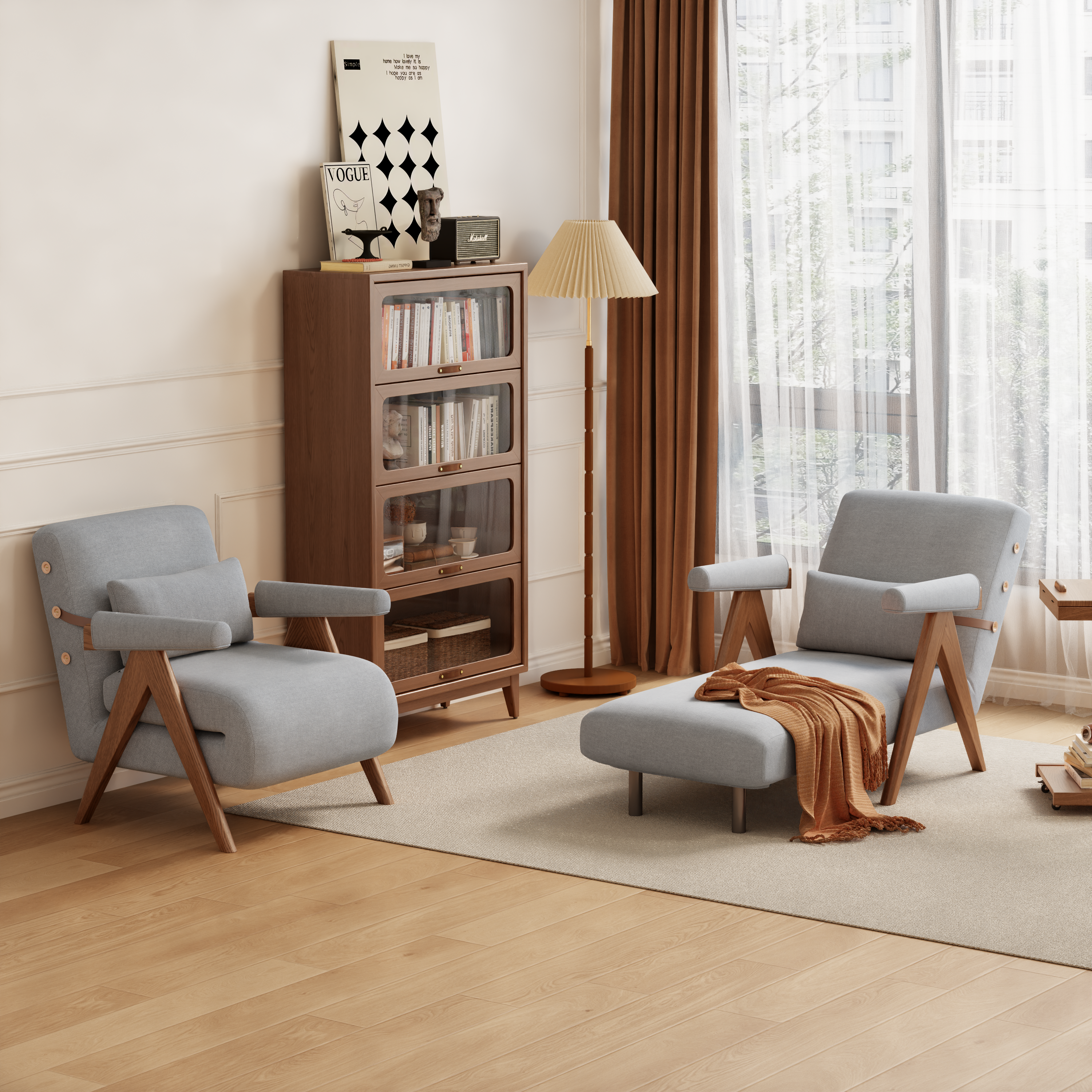 3-in-1 Convertible Sleeper Chair