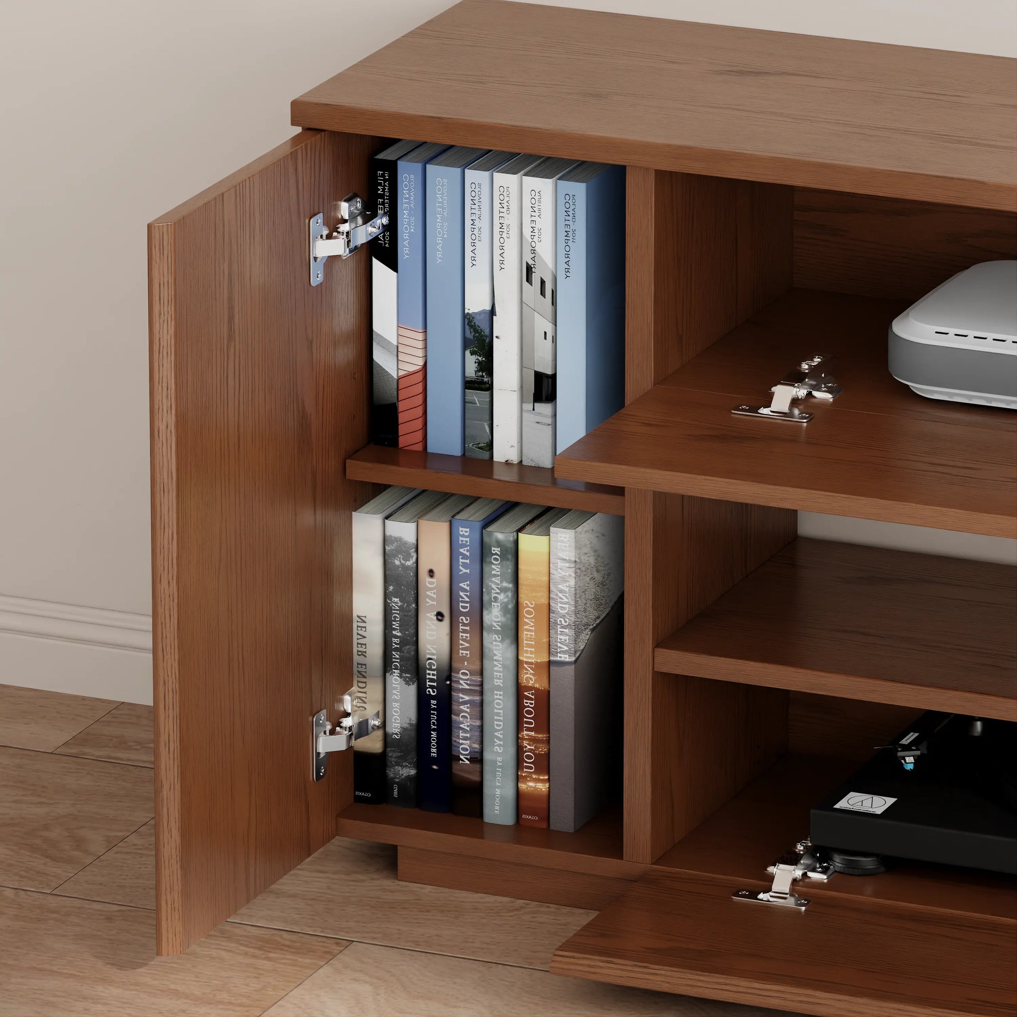 TV Stand for 45–70 Inch TVs – Media Console with Storage