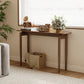 Solid Wood Narrow Console Table for Entryway & Living Room - Kaslandi Furniture