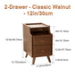 Solid wood classic minimalist nightstand