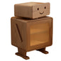 Solid Wood Robot Nightstand