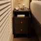 Solid wood classic minimalist nightstand