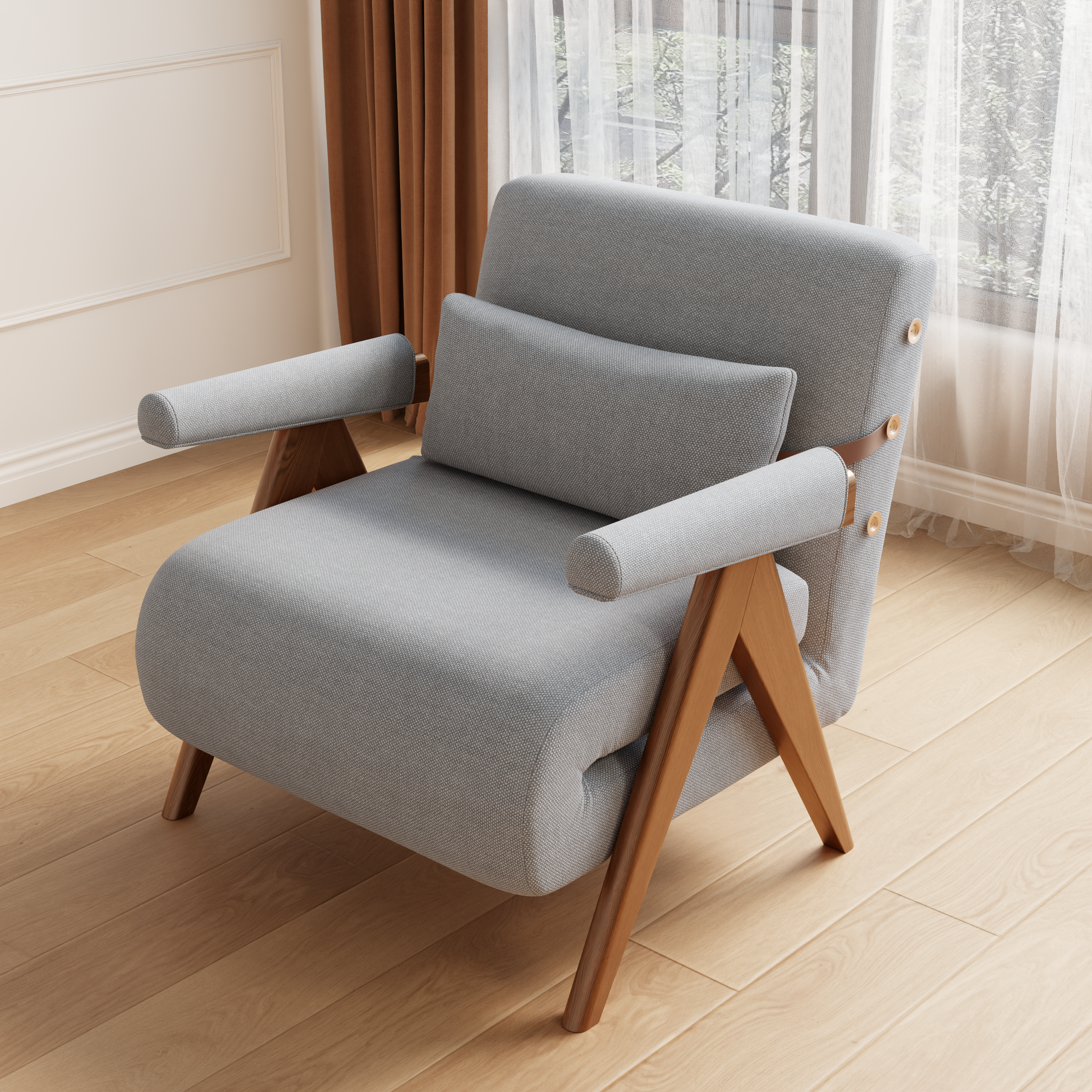 3-in-1 Convertible Sleeper Chair