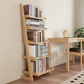 5-Tier Wooden Ladder Shelf – Modern Space-Saving Bookcase