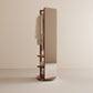 Full - Length Mirror with Storage, Clothing Rack & Wheels - iKaslandi