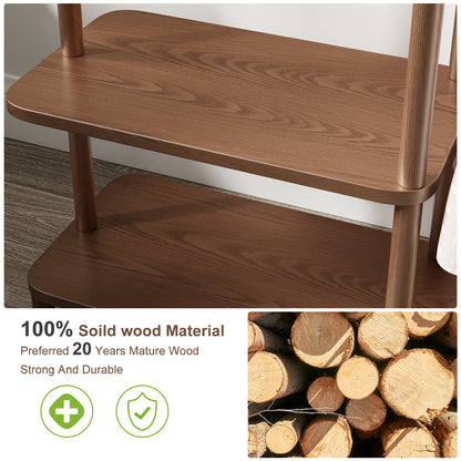 Solid Wood Clothes Rack