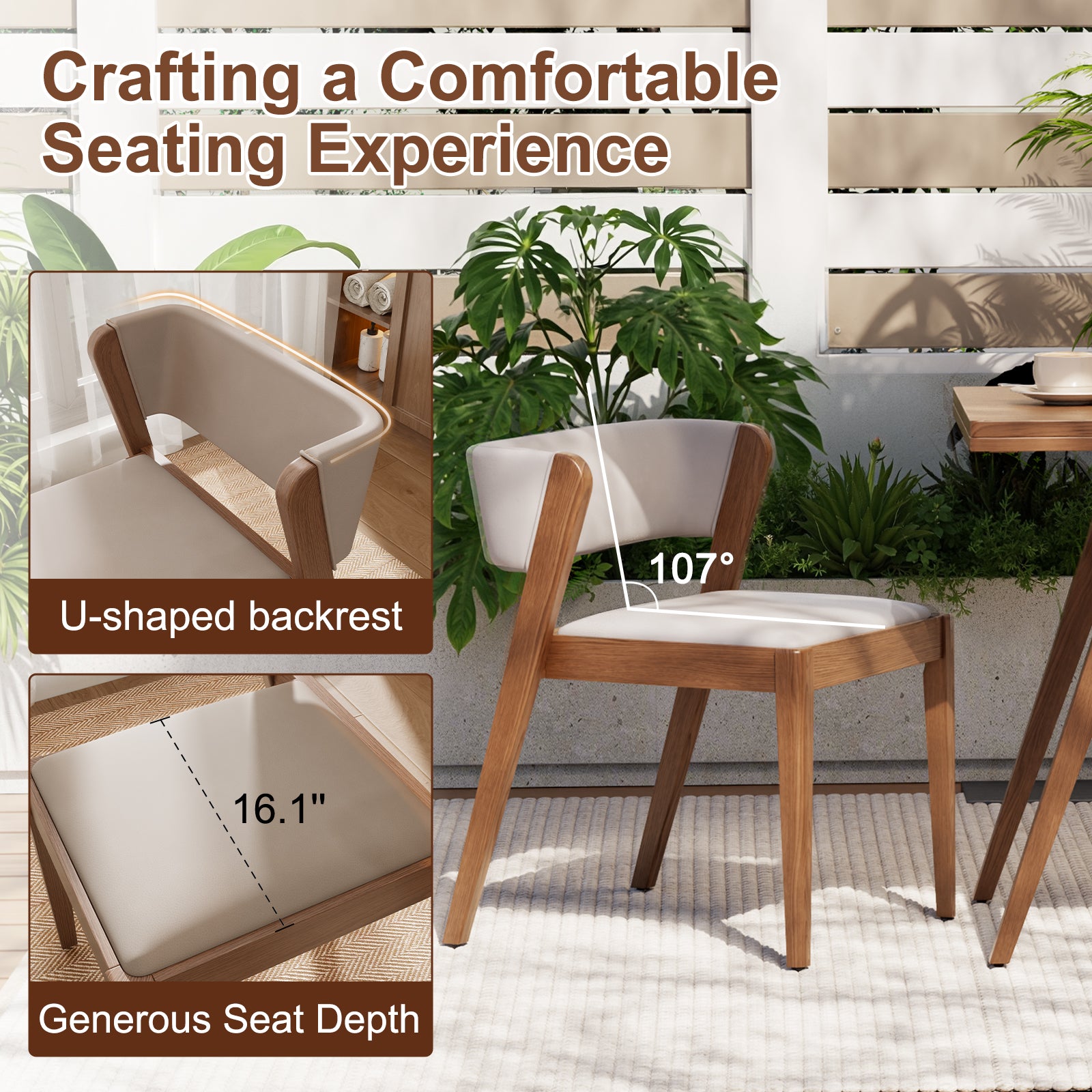 3-Piece Bistro Dining Table Set