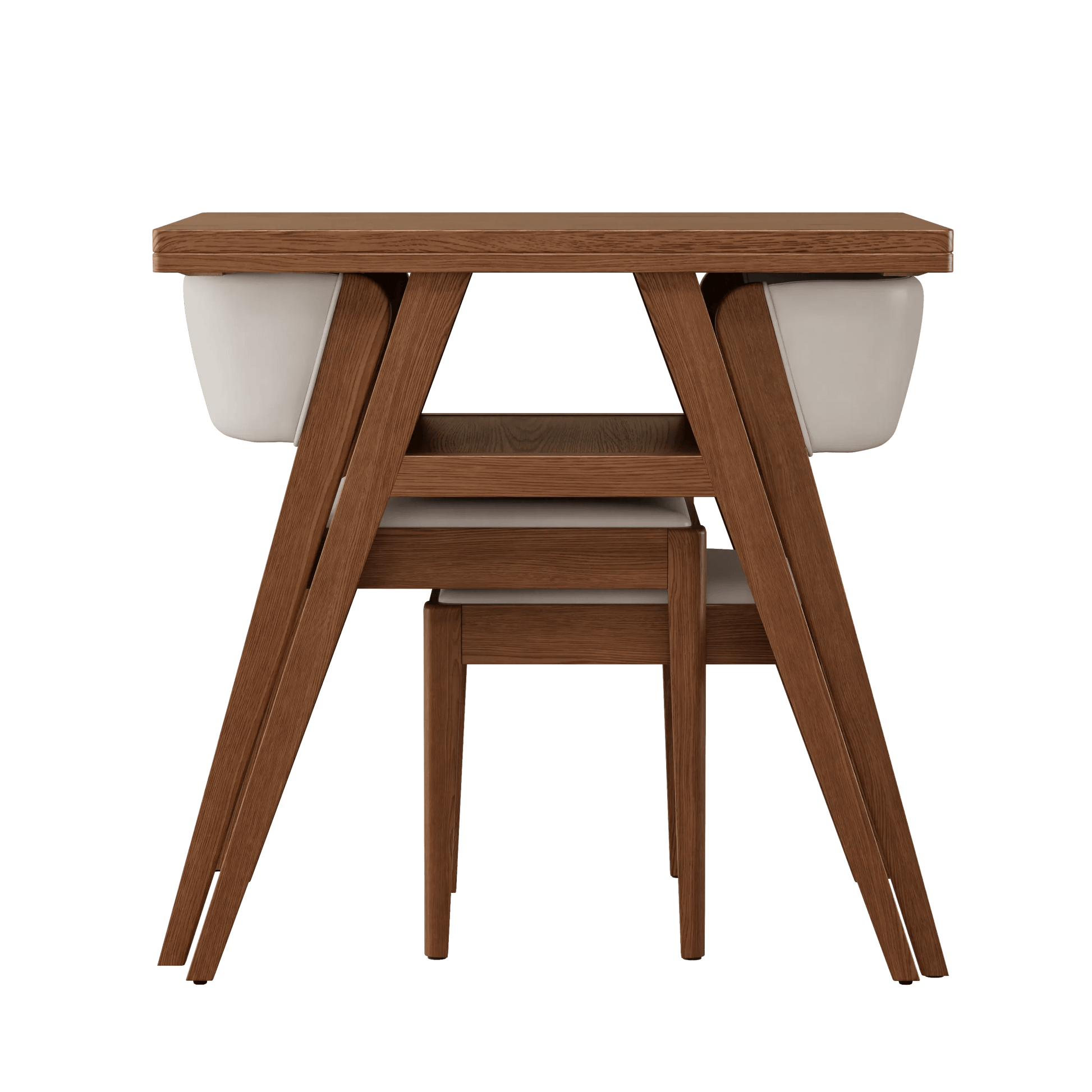 3 - Piece Bistro Dining Set with Table and Chairs - Kaslandi Furniture