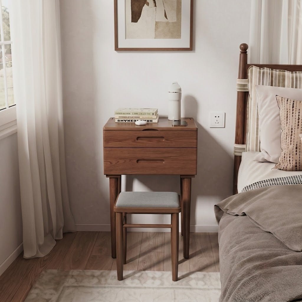 Vanity Desk with Mirror & Lights - iKaslandi