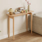 Solid Wood Narrow Console Table for Entryway & Living Room - Kaslandi Furniture